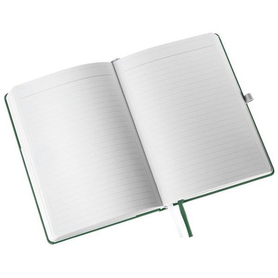 Leitz Style Notitieboek met Harde Kaft - 80 A5 Vel - Gelijnd - FSC Gecertificeerd - Zeegroen