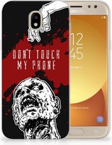 Geschikt voor Samsung Galaxy J5 2017 TPU Hoesje Design Zombie Blood