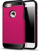 HB Hoesje Geschikt voor Apple iPhone 7 & 8 - Hybrid Amor Case - Roze