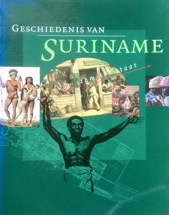 Omslag van GESCHIEDENIS VAN SURINAME.