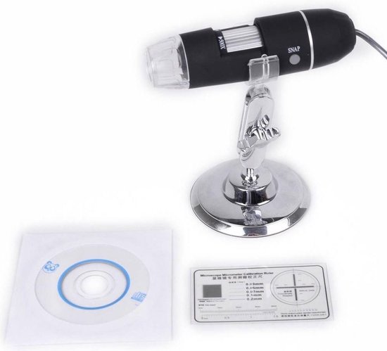 Caméra de microscope numérique - USB 3.0 - Zoom numérique 1000x