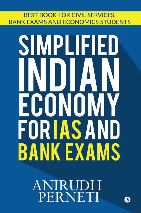 SIMPLIFIED INDIAN ECONOMY for IAS and Bank Exams - cover
