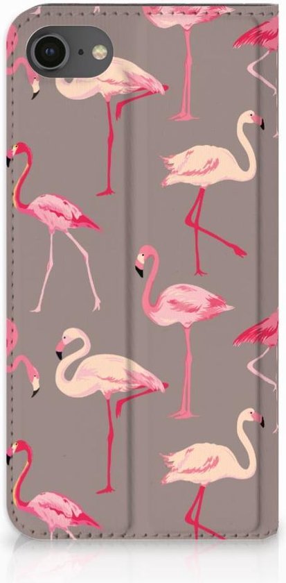 accu ontsnapping uit de gevangenis Minst Bookcase iPhone 8 | 7 Flamingo | bol.com
