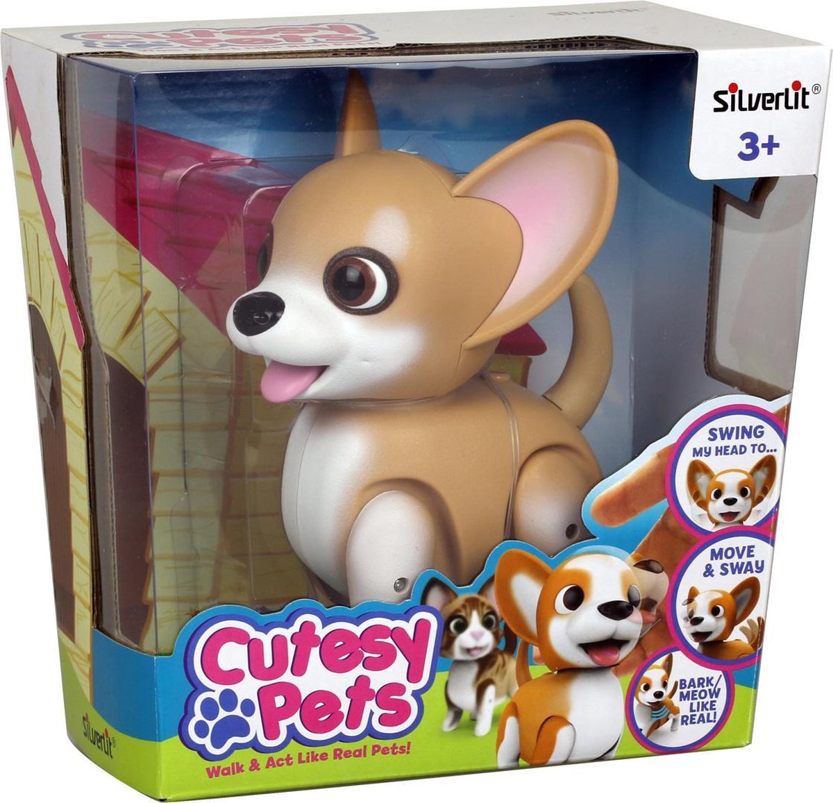 Gear2Play Chien Robot Jouet Chiots Electronique Enfant Garçon Fille  Tout-petit