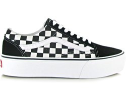 Vans Ua Old Skool Platform Sneakers - Dames - Zwart - Maat 41