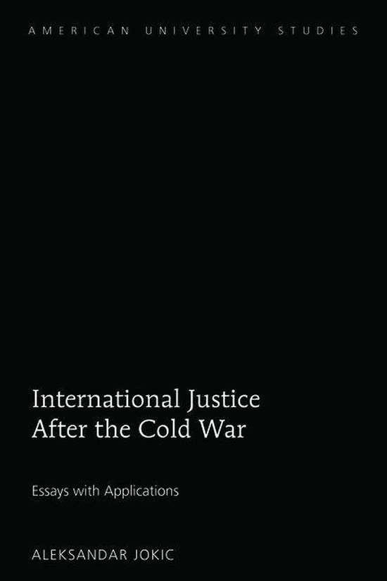 American University Studies 230 - International Justice Afte ... - cover