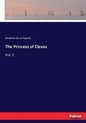 Boek 'The Princess of Cleves Vol. 2' van Madame de La Fayette op een donkerblauwe achtergrond.