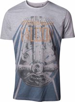 Star Wars - Han Solo The New Millennium Falcon Men s T-shirt - XL