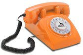 Opis 60's - Retro telefoon - Oranje