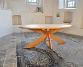 Le Havre ovale tafel 200x100cm Eiken geolied