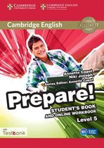 Cambridge English Prepare! 5 student's book+online workbook+testbank