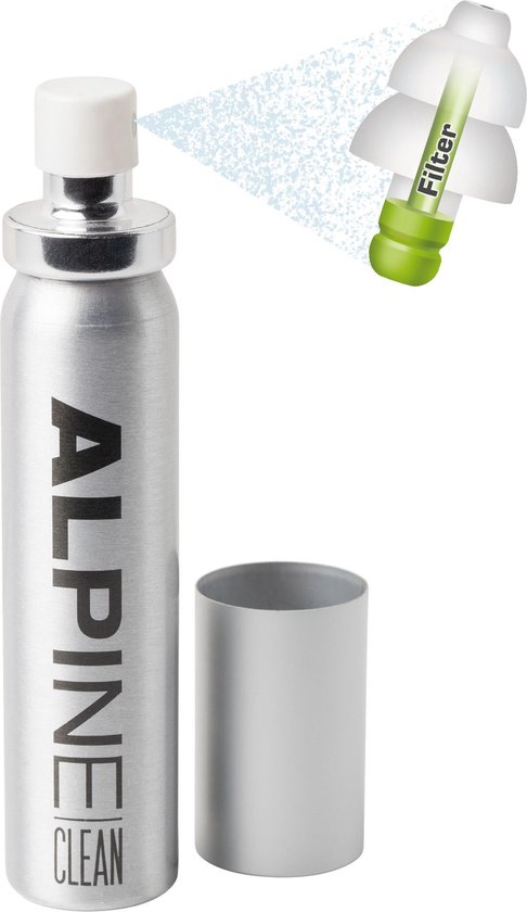 Alpine Clean - Schoonmaakspray oordoppen - 25 ml - 1 stuk