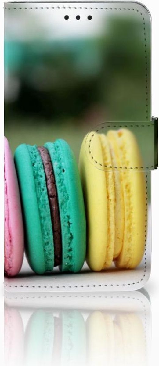 Book Case voor Huawei P30 Lite (2020) Book Cover Macarons