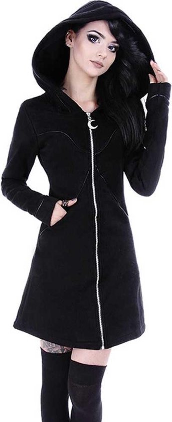 Gelaagd vest met oversized en rits zwart - Gothic Metal - - Restyle | bol.com