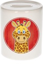 Giraffen spaarpot voor kinderen 9 cm