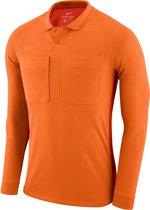 Nike Dry Referee LS Sportshirt Heren - oranje