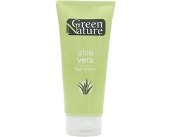 Green Nature - Aloe Vera - Voetencreme - Zorgt voor een fris gevoel - Verzorging van gespannen voeten - Droge voeten