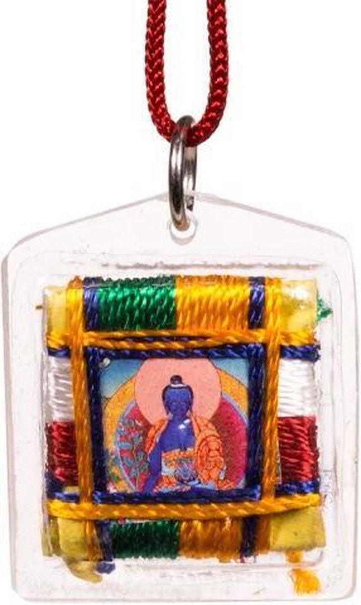 Yogi & Yogini naturals Beschermhanger Medicijn Boeddha (3 cm)