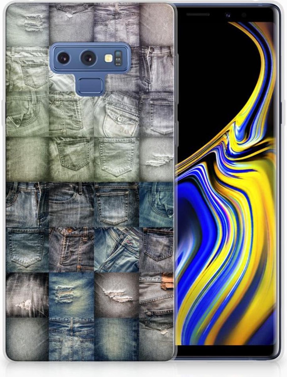 TPU Hoesje voor Silicone Back Cover Samsung Galaxy Note 9 Spijkerbroeken