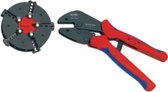 Knipex 97 33 02 Connecteurs de prise, cosses de câble, embouts de fil et connecteurs bout à bout pour outils de sertissage multiples 0,5 ... 6,0 mm; 0,5 à 6 Mm²