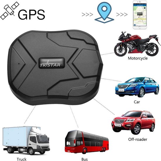 TKSTAR GPS Tracker 90 Days Standby With Geofence SOS Alarm Free App