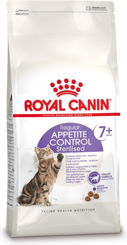 verdrievoudigen bal Markeer Royal Canin Appetite Control Sterilised 7+ - Kattenvoer - 1,5 kg | bol.com