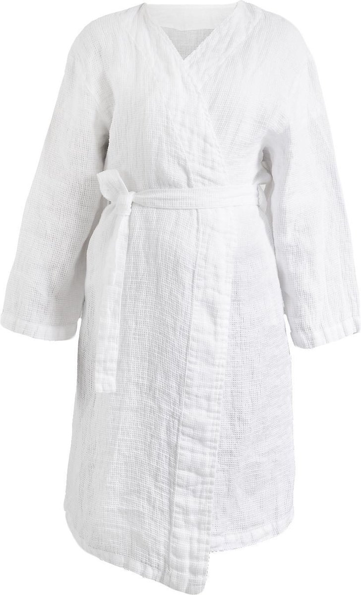 Fresh laundry kimono white one size
