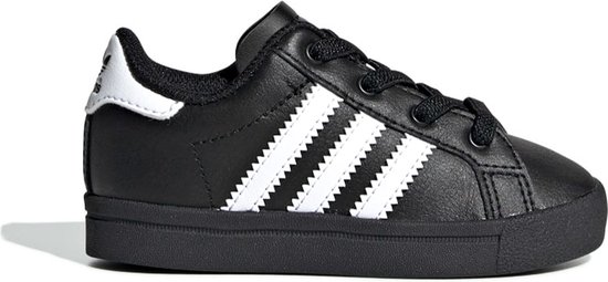adidas Coast Star Sneakers - Maat 26 - Unisex - zwart/wit | bol.com