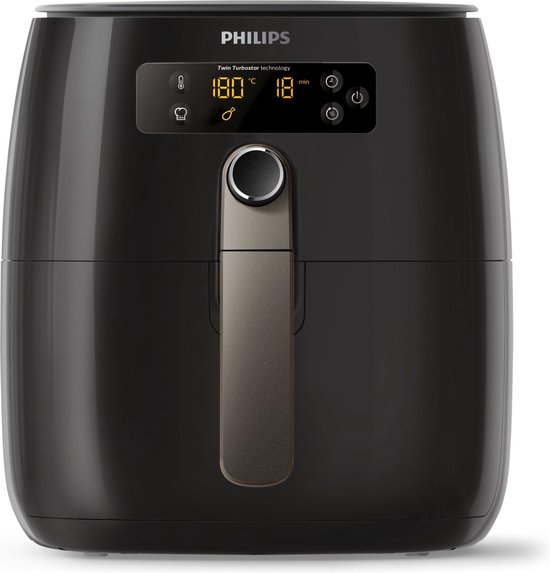 Philips Airfryer Compact HD9741/10 - Hetelucht friteuse - Zwart