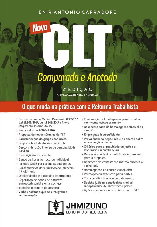 Nova CLT Comparada e Anotada - cover
