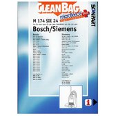 CleanBag stofzuigerzakken 4 stuks - Geschikt voor Bosch Siemens - G XL G XXL G ALL - Inclusief 1 filter - Alternatief