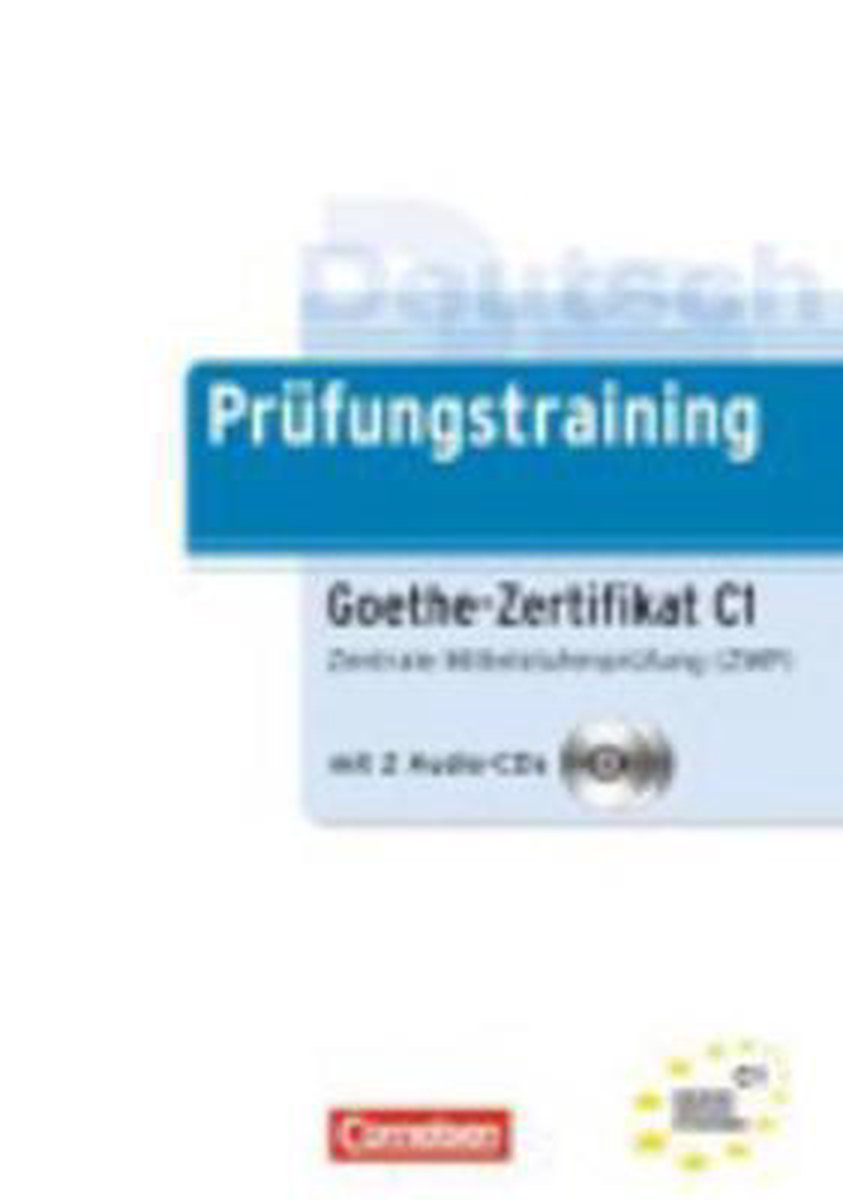 Prüfungstraining Zertifikat Deutsch C1 Buch 2 Audio Cds 0531