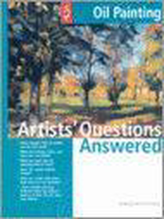 Artists' Questions Answered Oil Painting, Rosalind Cuthbert