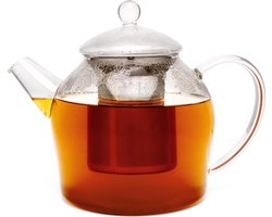 Bredemeijer - Theepot glas Minuet Santhee 1,2L met filter - theezeef