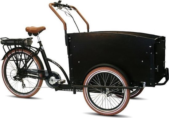 Troy Elektrische Bakfiets - Fiets (elektrisch) - Unisex - Matzwart;Grijs -  20 Inch | bol.com