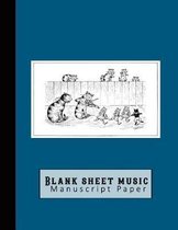 Blank Sheet Music Manuscript Paper