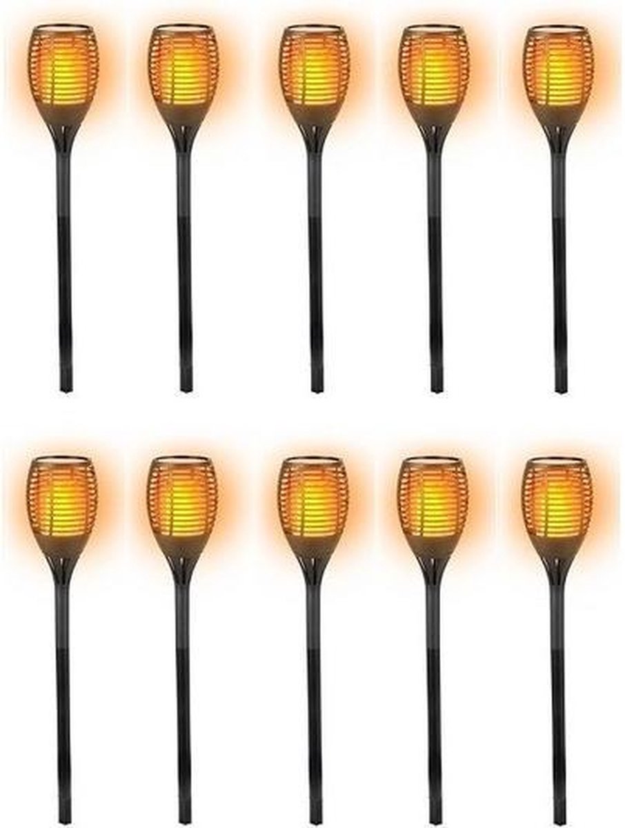 4 stuks grondpennen voor tuinlampen, zwart, 17 cm, 45 mm ø