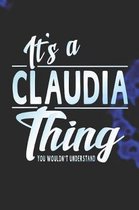 It's a Claudia Thing You Wouldn't Understand