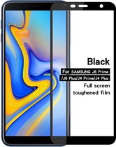 Full-Cover Tempered Glass Samsung Galaxy J4+ / J6+ Zwart