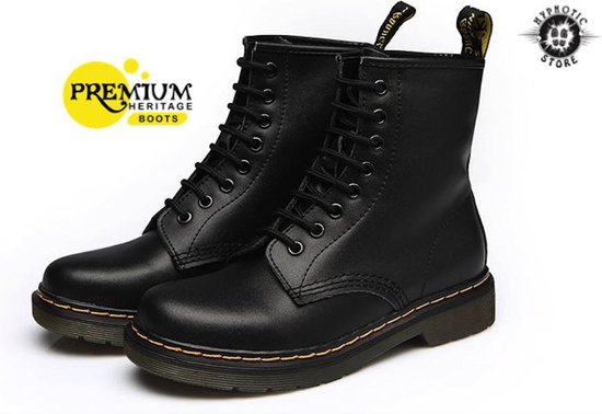 Premium Heritage Boots Zwart maat 36 | bol.com
