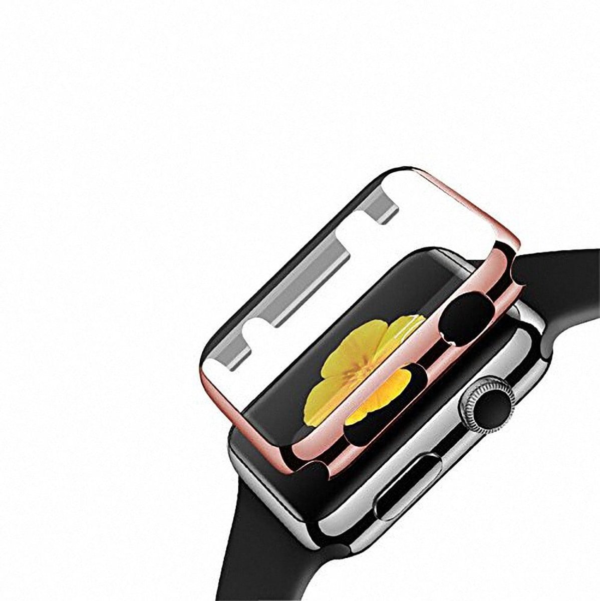 Case cover - Apple Watch Series 2 42mm - rose goud - 4H bescherming