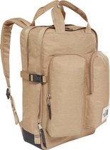 The North Face Mini Crevasse Rugzak 14,5L - Kelp Tan Dark Heather / Asphalt Grey Light Heather