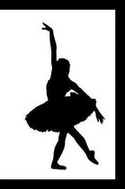 Wide Ruled Ballerina Notebook Book 4