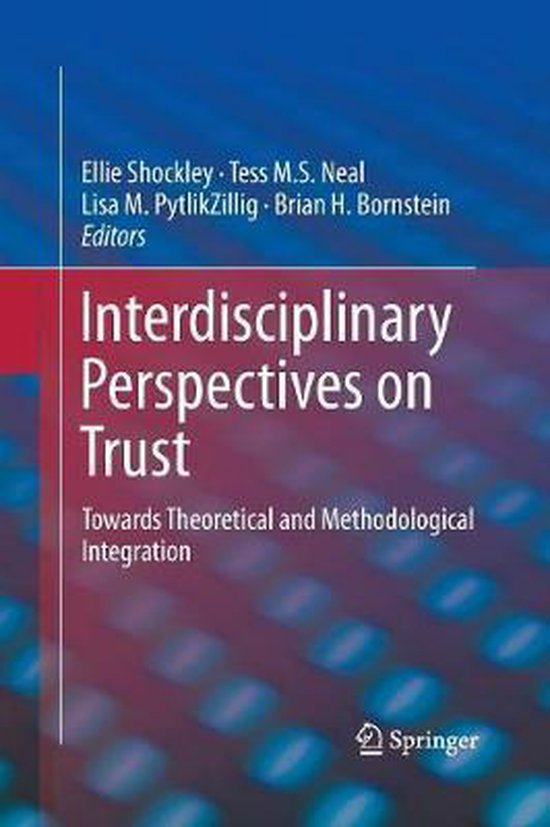 Interdisciplinary Perspectives on Trust - cover