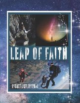 Leap of Faith Bucket List Journal
