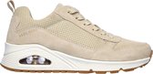 Skechers Uno dames sneaker - Beige - Maat 37