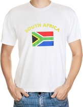 Zuid Afrika t-shirt met vlag M