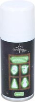 Kunstsneeuw spray glow in the dark kerst decoratie 150 ml