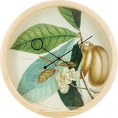 Cloudnola – SKU0076 – Wandklok – Ø32,5 cm – Botanical Anona Plant