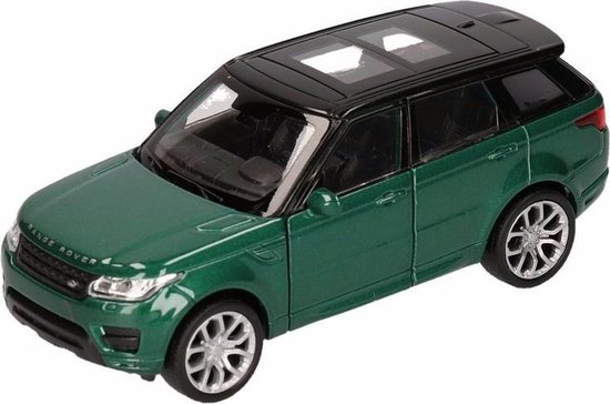 Geschiktheid spannend doel Speelgoed groene Range Rover Sport auto 1:36 | bol.com